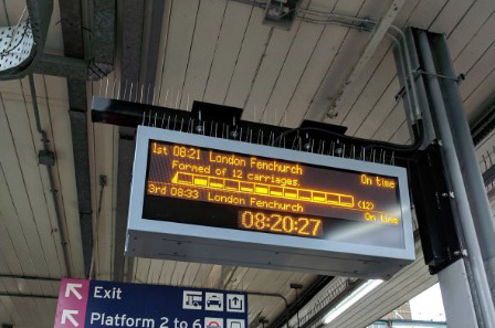Passenger praise for new displays