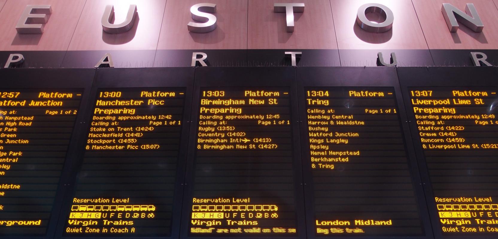 Euston Main Board Update