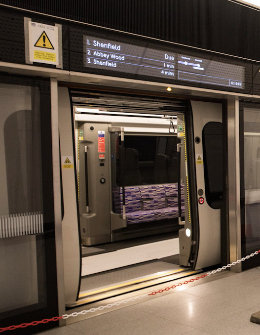 Infotec creates Elizabeth line passenger information displays