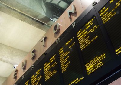 London Euston Train Station