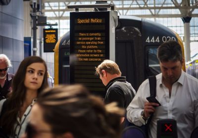 London Waterloo Train Station