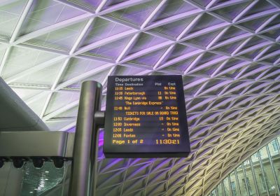 London Kings Cross Train Station