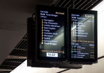 London City Thameslink Train Station